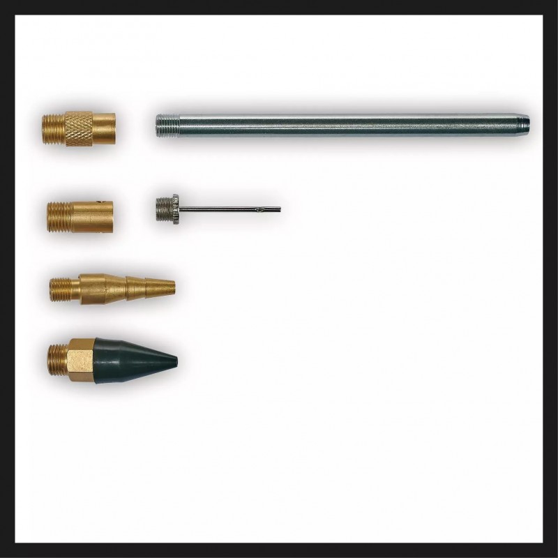 EINHELL SET PISTOLA A SOFFIO 7 PEZZI