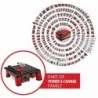 EINHELL TAGLIAPIASTRELLE A BATTERIA TE-TC 18/115 Li-Solo