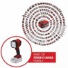 EINHELL TORCIA RICARICABILE TC-CL 18/350 Li - Solo