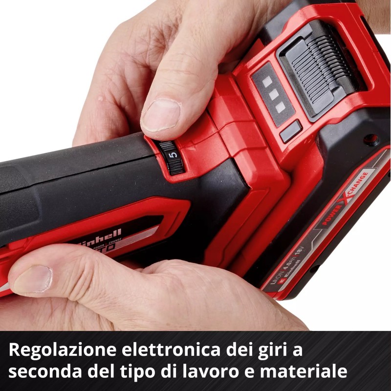 EINHELL UTENSILE MULTIFUNZIONE A BATTERIA VARRITO