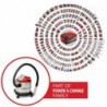 EINHELL ASPIRACENERE TE-AV 18/15 Li C-Solo