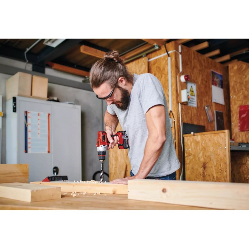 EINHELL KIT UTENSILI A BATTERIA TE-TK 18/1 Li Kit (CD+CI)