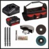 EINHELL KIT UTENSILI A BATTERIA TE-TK 18/3 Li Kit (JS+CD+AG)