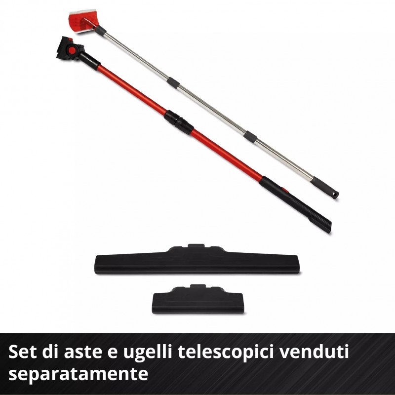 EINHELL LAVAVETRI A BATTERIA BRILLIANTO