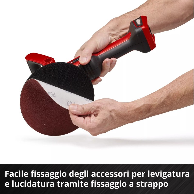 EINHELL LUCIDATRICE/LEVIGATRICE A BATTERIA CE-CP 18/180 Li E-Solo