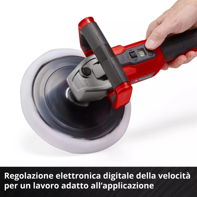 EINHELL LUCIDATRICE/LEVIGATRICE A BATTERIA CE-CP 18/180 Li E-Solo