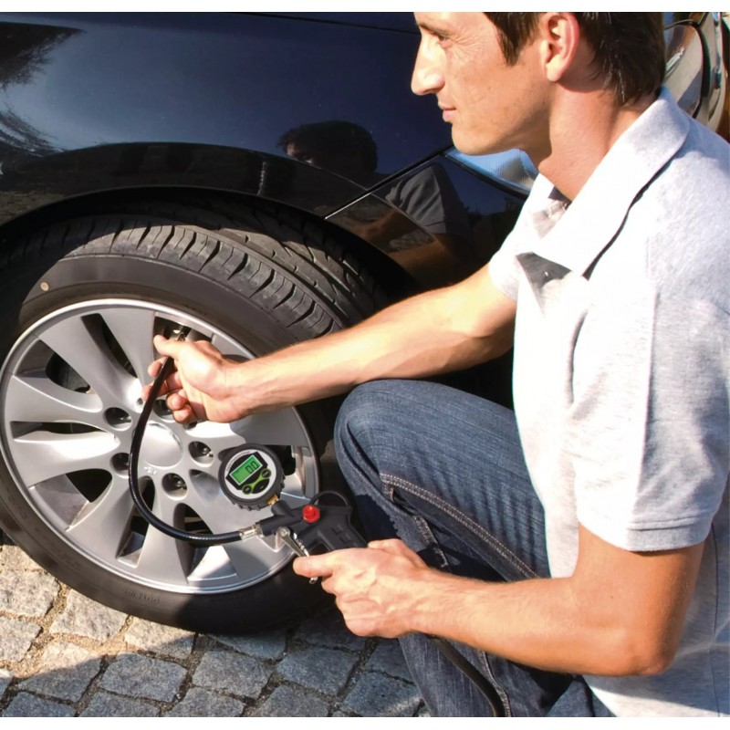 EINHELL MANOMETRO DIGITALE PER GONFIAGGIO - PISTOLA GOMME