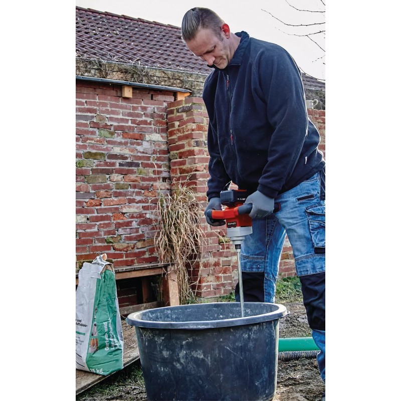 EINHELL MISCELATORE A FRUSTA A BATTERIA TE-MX 18 Li - Solo