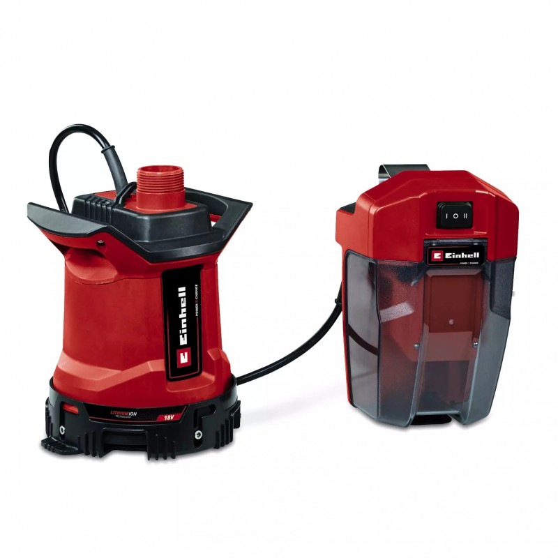 EINHELL POMPA SOMMERSA A BATTERIA GE-DP 18/25 LL Li-Solo