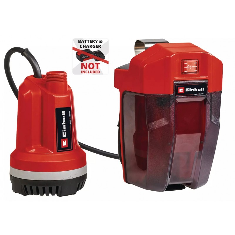 EINHELL POMPA SOMMERSA A BATTERIA GE-PP 18 RB Li - Solo