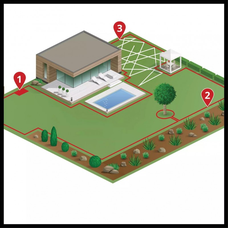 EINHELL ROBOT TAGLIAERBA A BATTERIA FREELEXO 800 LCD BT - SOLO