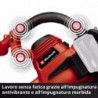 EINHELL SOFFIATORE E ASPIRATORE PER FOGLIE GE-CL 36/230 Li E-Solo
