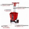 EINHELL SPANDICONCIME A BATTERIA GE-SR 18/22 Li-Solo