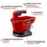 EINHELL SPARGITORE UNIVERSALE A BATTERIA GE-US 18 Li-Solo