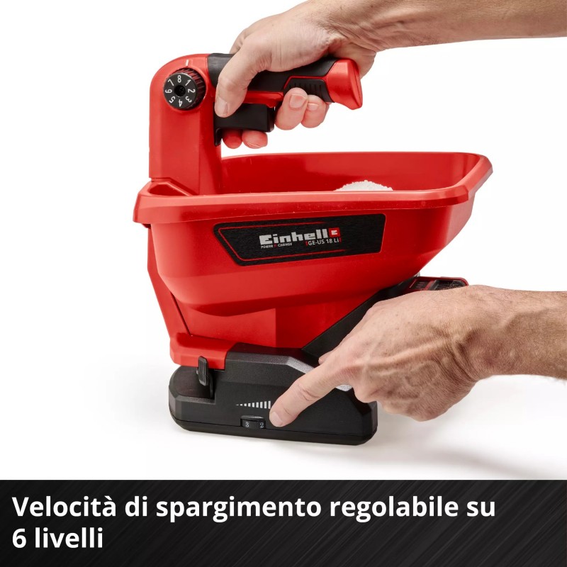 EINHELL SPARGITORE UNIVERSALE A BATTERIA GE-US 18 Li-Solo