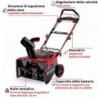 EINHELL SPAZZANEVE A BATTERIA GP-ST 36/53 Li E BL-Solo