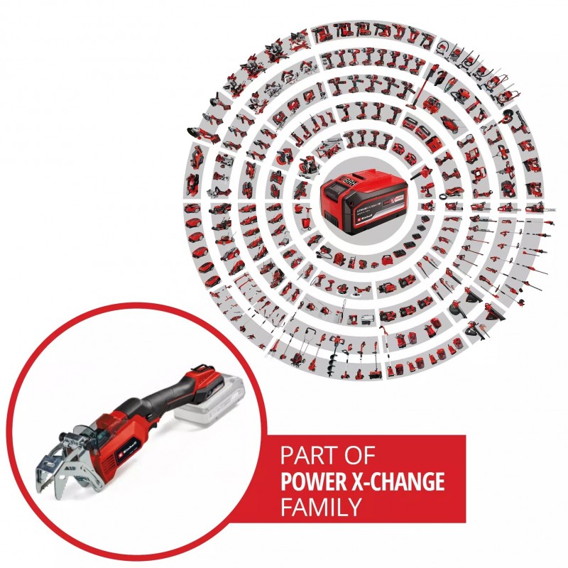 EINHELL TAGLIARAMI A BATTERIA GE-GS 18/150 Li-Solo