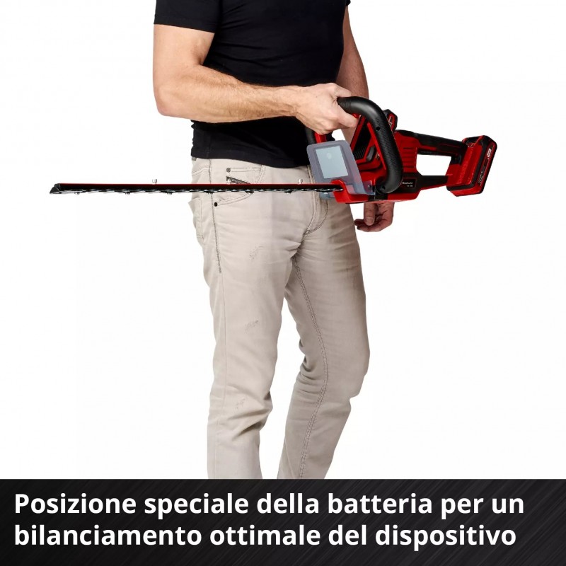 EINHELL TAGLIASIEPI A BATTERIA GE-CH 36/61 Li-Solo