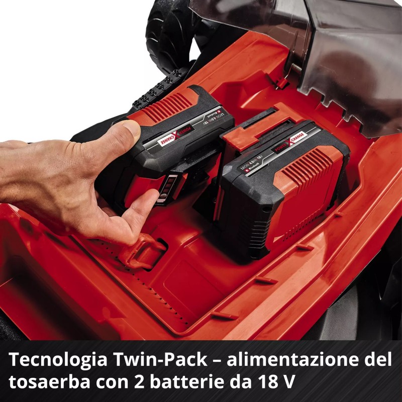 EINHELL TOSAERBA A BATTERIA GE-CM 36/43 Li M-Solo