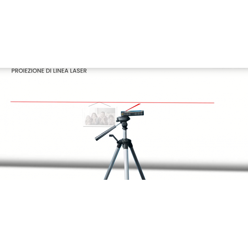 Funzione di proiezione linea laser