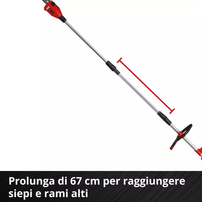 EINHELL UTENSILE MULTIFUNZIONE A BATTERIA GE-LM 36/4in1 Li-Solo