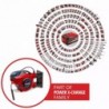EINHELL AVVOLGITUBO A BATTERIA GE-HR 18/30 Li-Solo