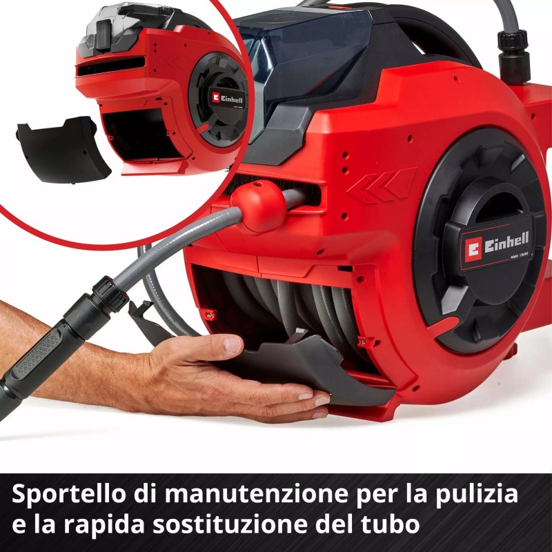 EINHELL AVVOLGITUBO A BATTERIA GE-HR 18/30 Li-Solo