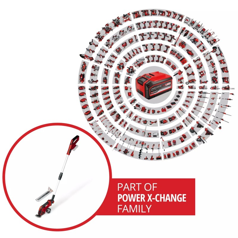 EINHELL CESOIE PER ERBA E ARBUSTI GE-CG 18/100 Li T-Solo