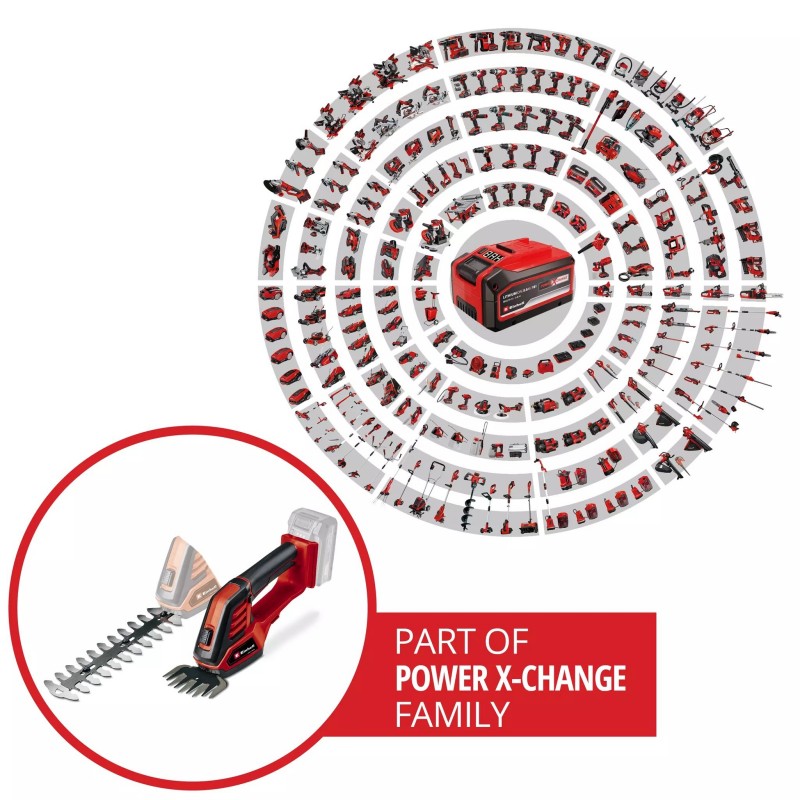 EINHELL CESOIE PER ERBA E ARBUSTI GE-CG 18/100 Li-Solo