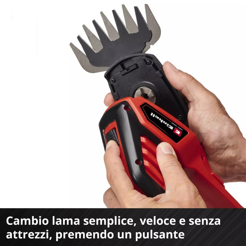 EINHELL CESOIE PER ERBA E ARBUSTI GE-CG 18/100 Li-Solo