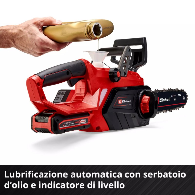 EINHELL MOTOSEGA A BATTERIA GE-LC 18/25-1 Li Kit (1x3