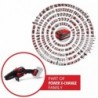 EINHELL MOTOSEGA A BATTERIA GE-PS 18/15 Li BL-Solo
