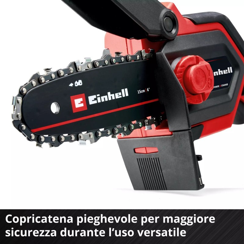 EINHELL MOTOSEGA A BATTERIA GE-PS 18/15 Li BL-Solo