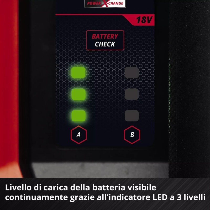 EINHELL POMPA DA GIARDINO A BATTERIA AQUINNA 18/30 F LED