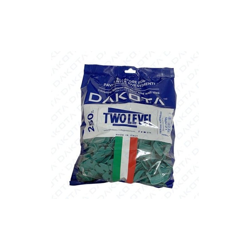 Elemento a perdere Dakota 1mm distanziatori per piastrelle e pavimenti autolivellanti 250pz a confezione