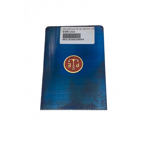 Spatola Pavan 540 80 mm lama dentata per bostik
