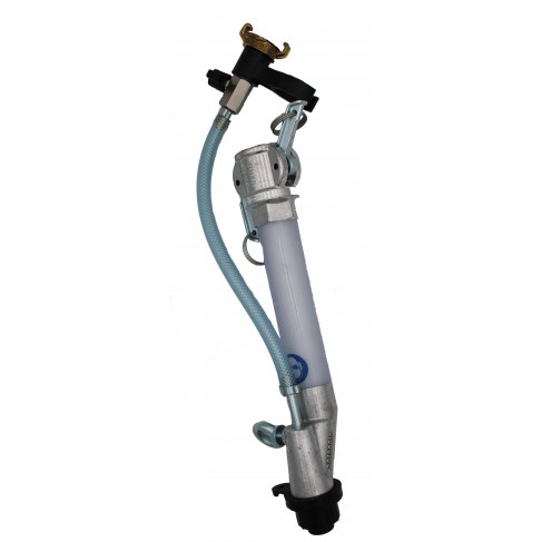 Lancia spruzzatrice per intonacatrice con attacchi LW24