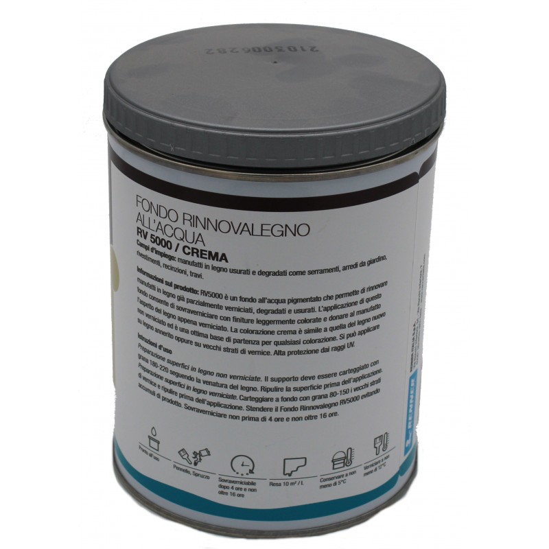 Fondo rinnovalegno all'acqua Crema RV5000