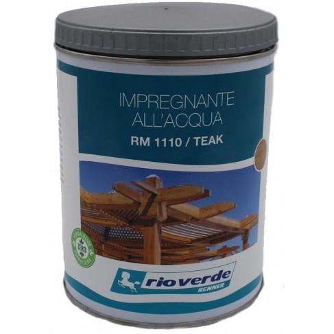 Impregnante all'acqua per legno Teak RM 1110