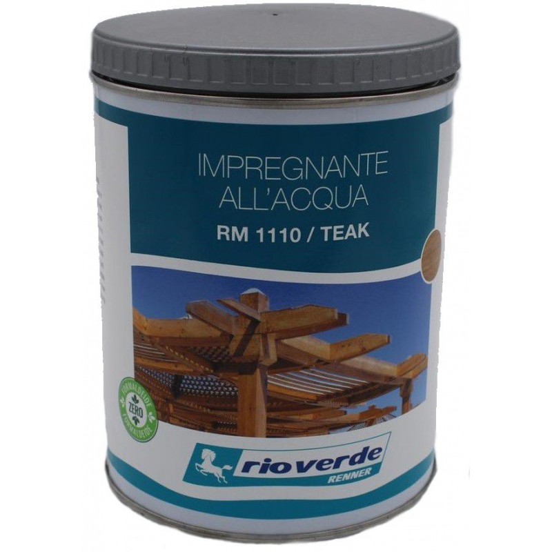 Impregnante all'acqua per legno Teak RM 1110