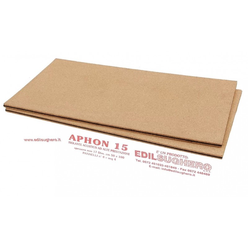 APHON 15 | Pannelli in sughero e gomma