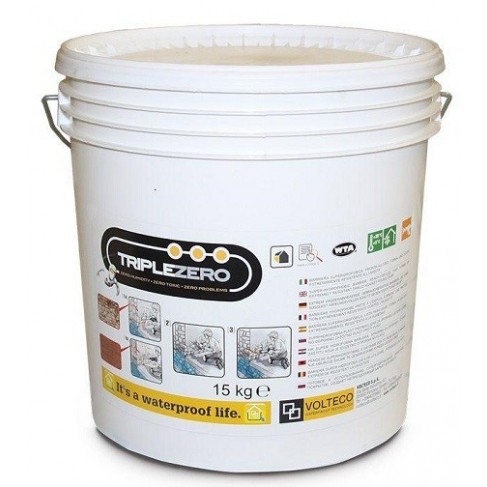 Malta per risanamento umidità Volteco Triplezero ( Secchio da 15 Kg)