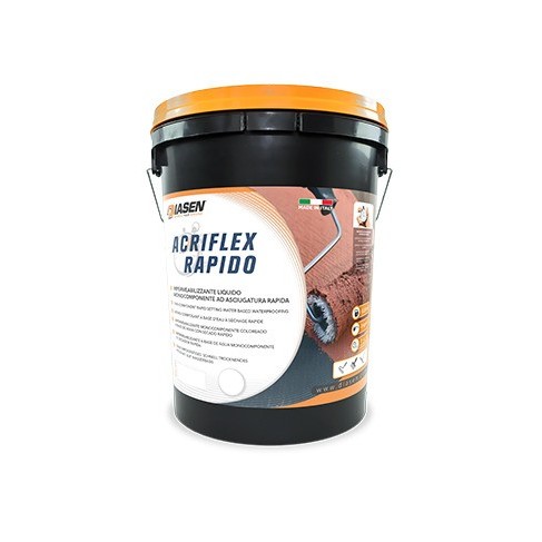 Impermeabilizzante Diasen Acriflex rapido (Secchio da 20 Kg)