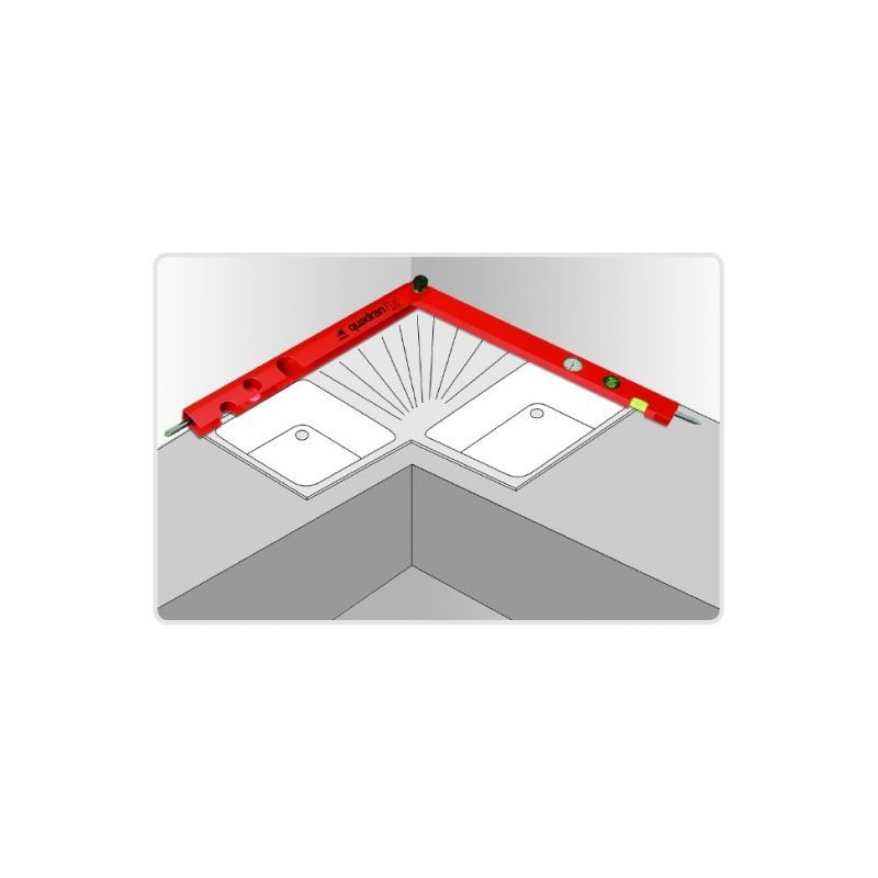Goniometro a quadrante Metrica Quadranfix con bracci ad incastro