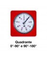 Goniometro a quadrante Metrica Quadranfix con bracci ad incastro