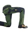 Pantalone Kapriol Dynamic giardiniere Verde/Nero Taglia M/L/XL/XXL