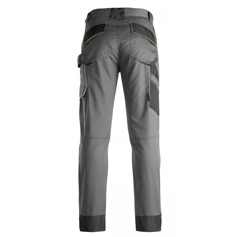 Pantalone Kapriol Slick grigio/nero Taglia M/L/XL/XXL Kapriol - 2