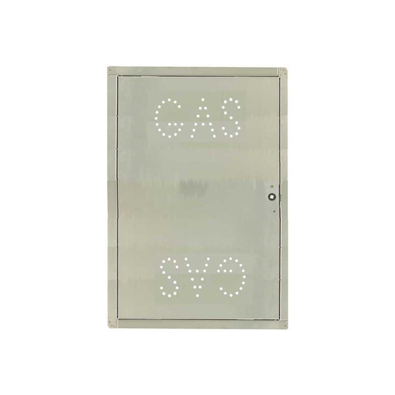 Sportello per contatore gas Maggini 8/10 in acciaio zincato Maggini - 1