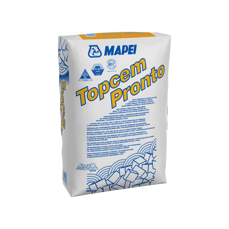 Malta premiscelata Mapei Topcem Pronto (Sacco da 25 Kg)
