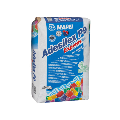 Adesivo cementizio Mapei Adesilex P9 Express (Sacco da 25 Kg)